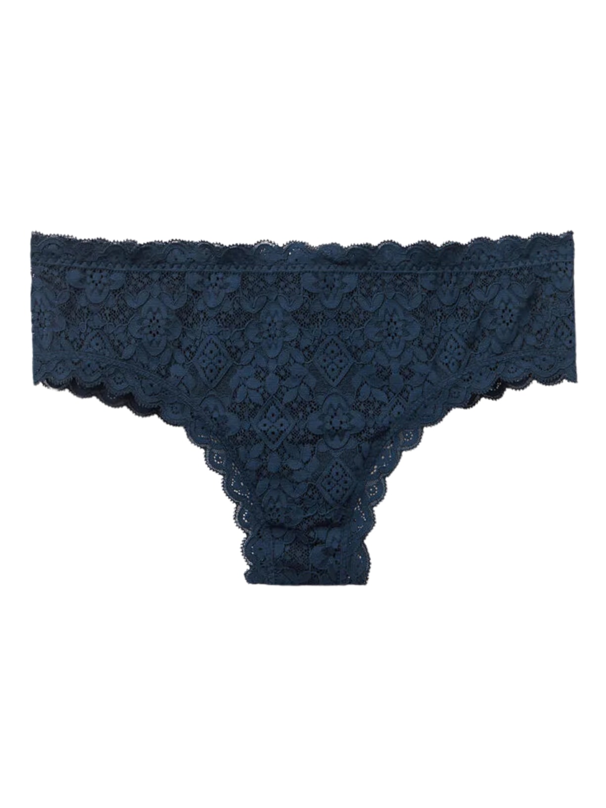 Calcinha Culotte Brasileira Em Renda Azul Intimissimi