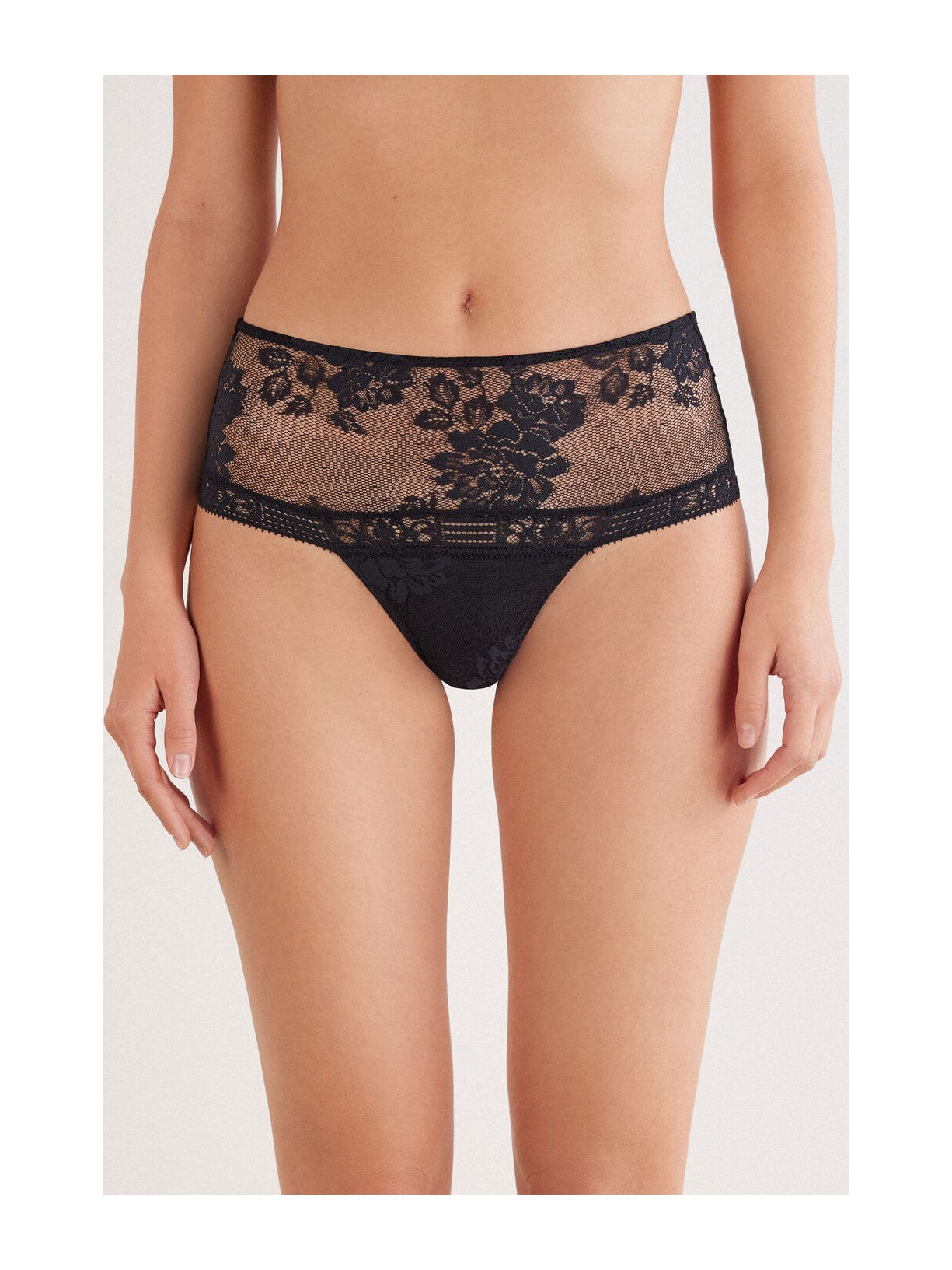 Calcinha Culotte Brasileira La Femme Fatale Preto Intimissimi