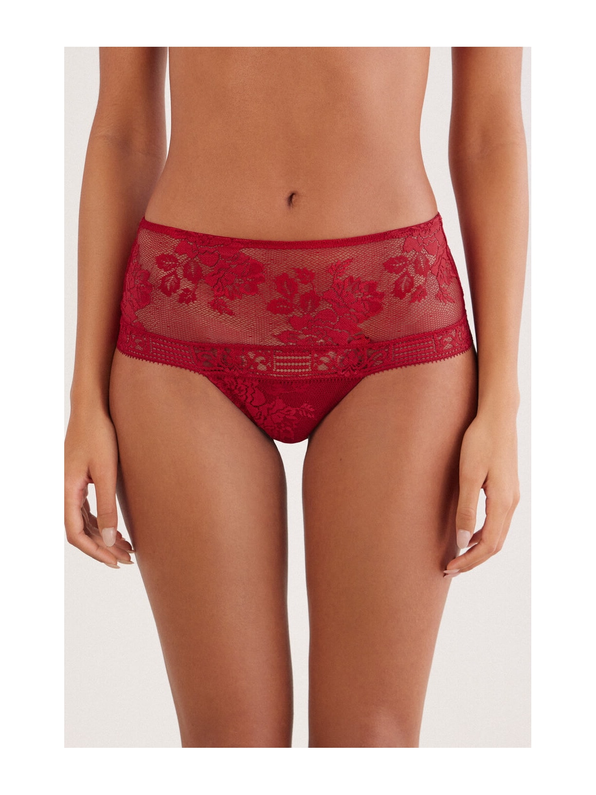 Calcinha Culotte Brasileira La Femme Fatale Vermelho Intimissimi