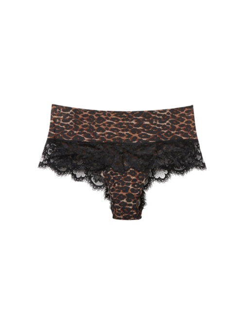 Calcinha Culotte Brasileira Sensual Attitude - Marrom