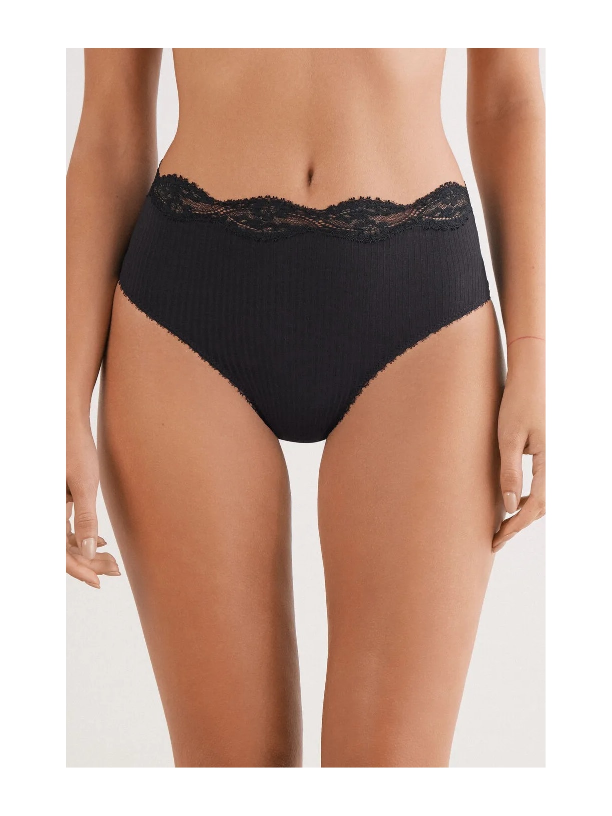 Calcinha Culotte Brasileira Your Everyday Wear Preto Intimissimi