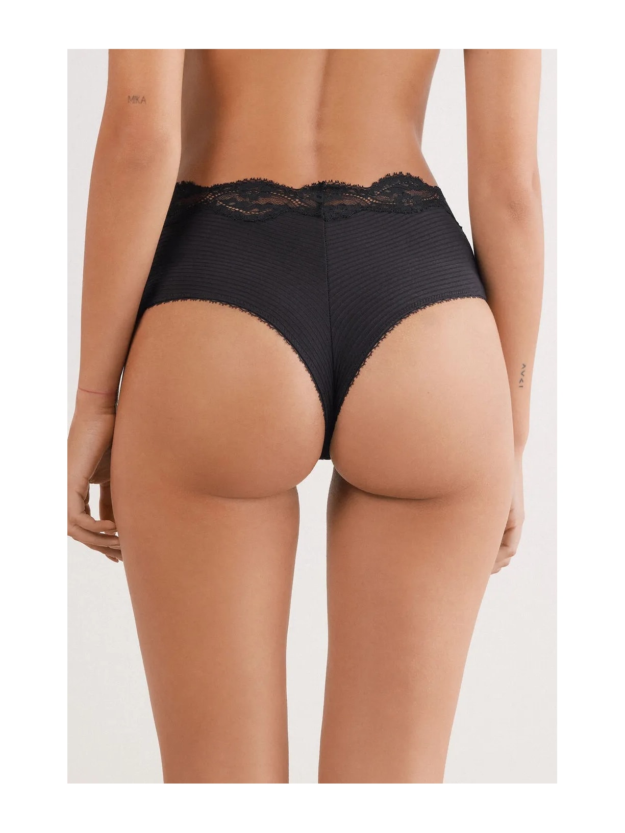 Calcinha Culotte Brasileira Your Everyday Wear Preto Intimissimi