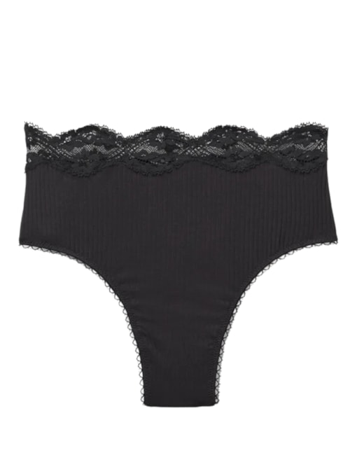 Calcinha Culotte Brasileira Your Everyday Wear - Preto