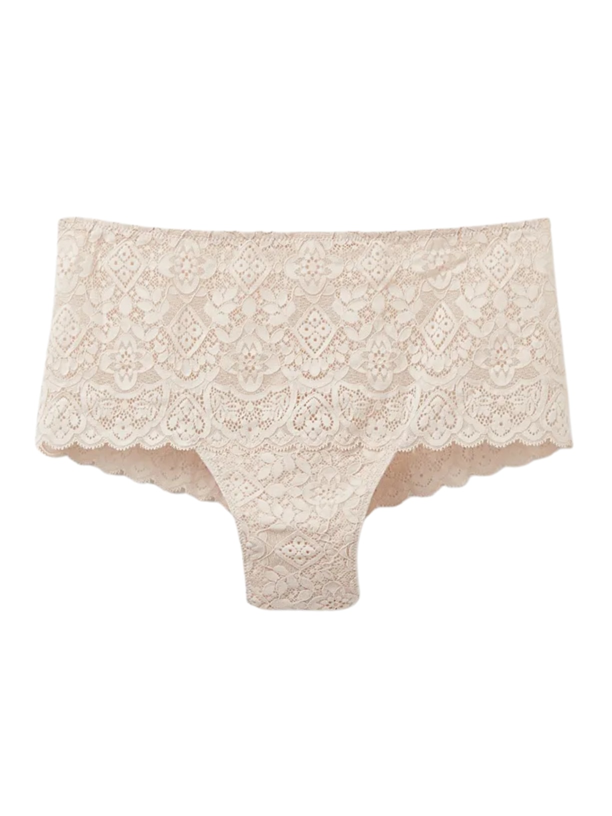 Calcinha Culotte Em Renda Off-White Intimissimi