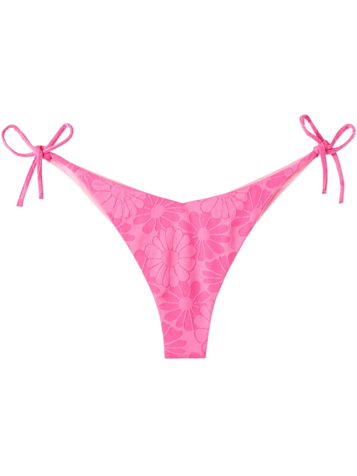 Calcinha De Biquíni Brasileira Cavada Em v Antibes - Rosa