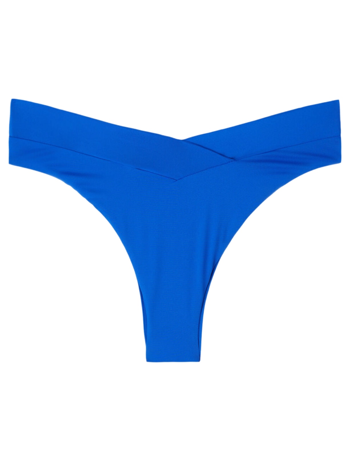 Calcinha De Biquíni Brasileira Cintura Alta Indonésia - Azul