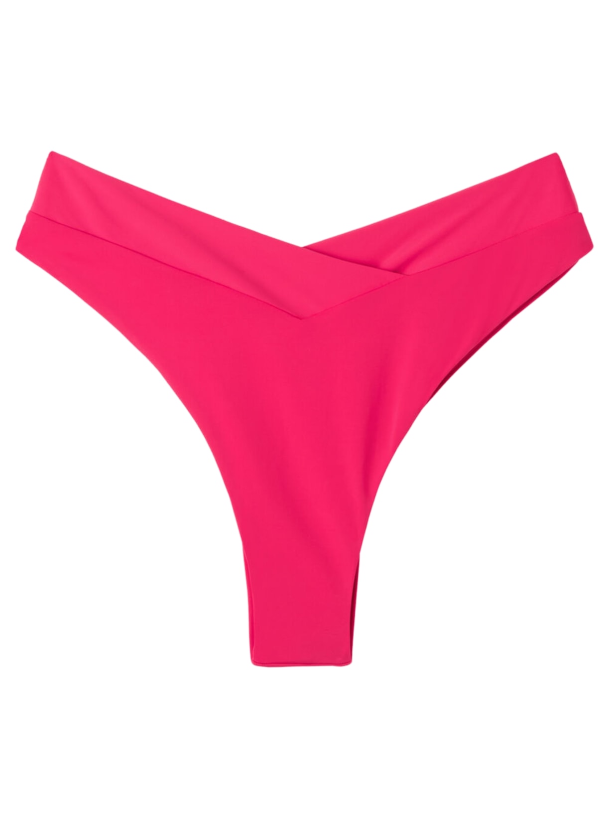 Calcinha De Biquíni Brasileira Cintura Alta Indonésia - Rosa