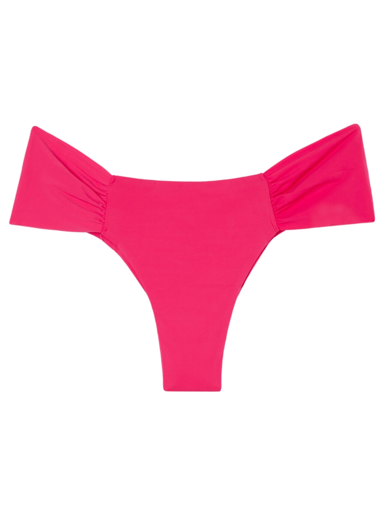Calcinha De Biquíni Brasileira Com Drapeado Indonésia - Rosa