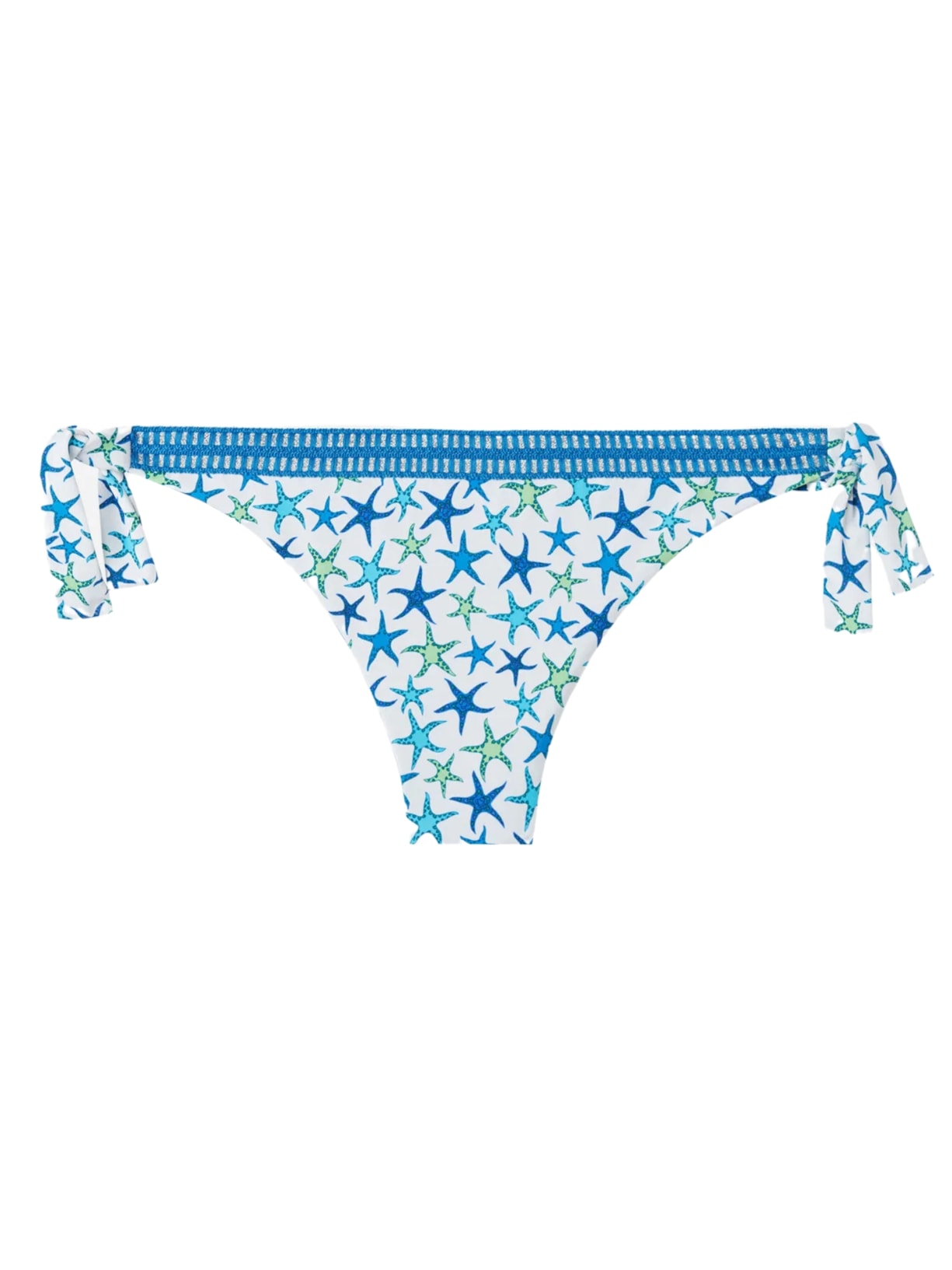 Calcinha De Biquíni Brasileira Com Laços Bayahibe - Azul