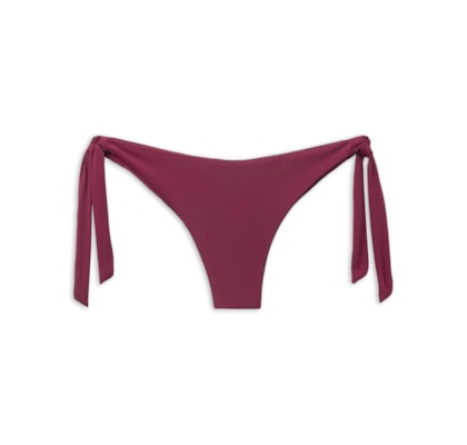 Calcinha De Biquíni Brasileira Com Laços Indonésia - Bordô