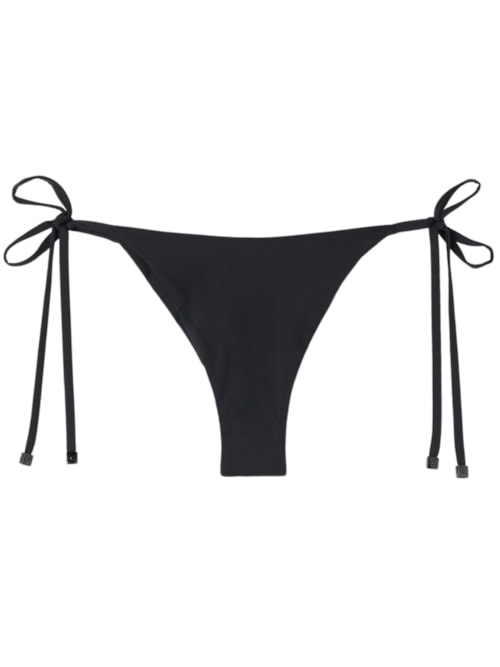 Calcinha De Biquíni Brasileira Com Laços Indonésia - Preto
