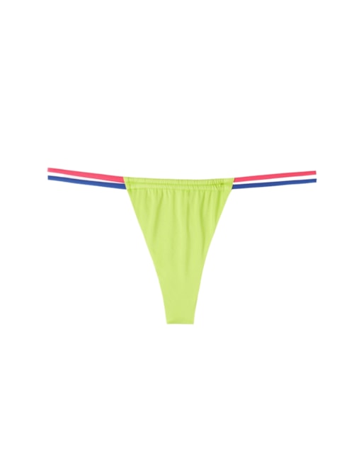 Calcinha De Biquíni Brasileira Com Laços Tokyo Eco - Verde