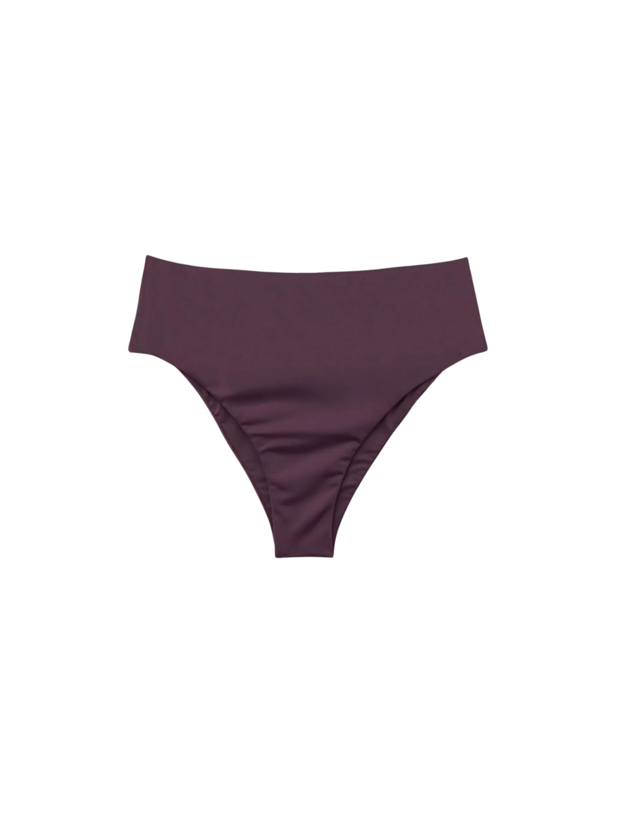 Calcinha De Biquíni Brasileira De Cintura Alta Scultura - Roxo