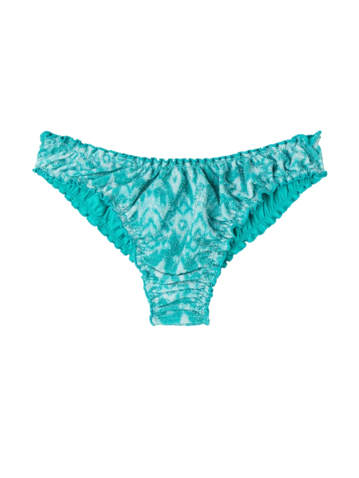 Calcinha De Biquíni Brasileira Ethnic Island - Azul