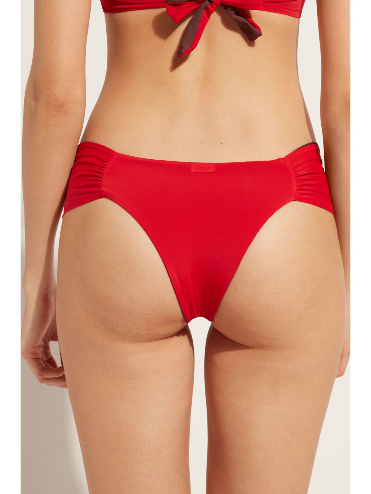 Calcinha De Biquíni Brasileira Indonésia Vermelho Calzedonia