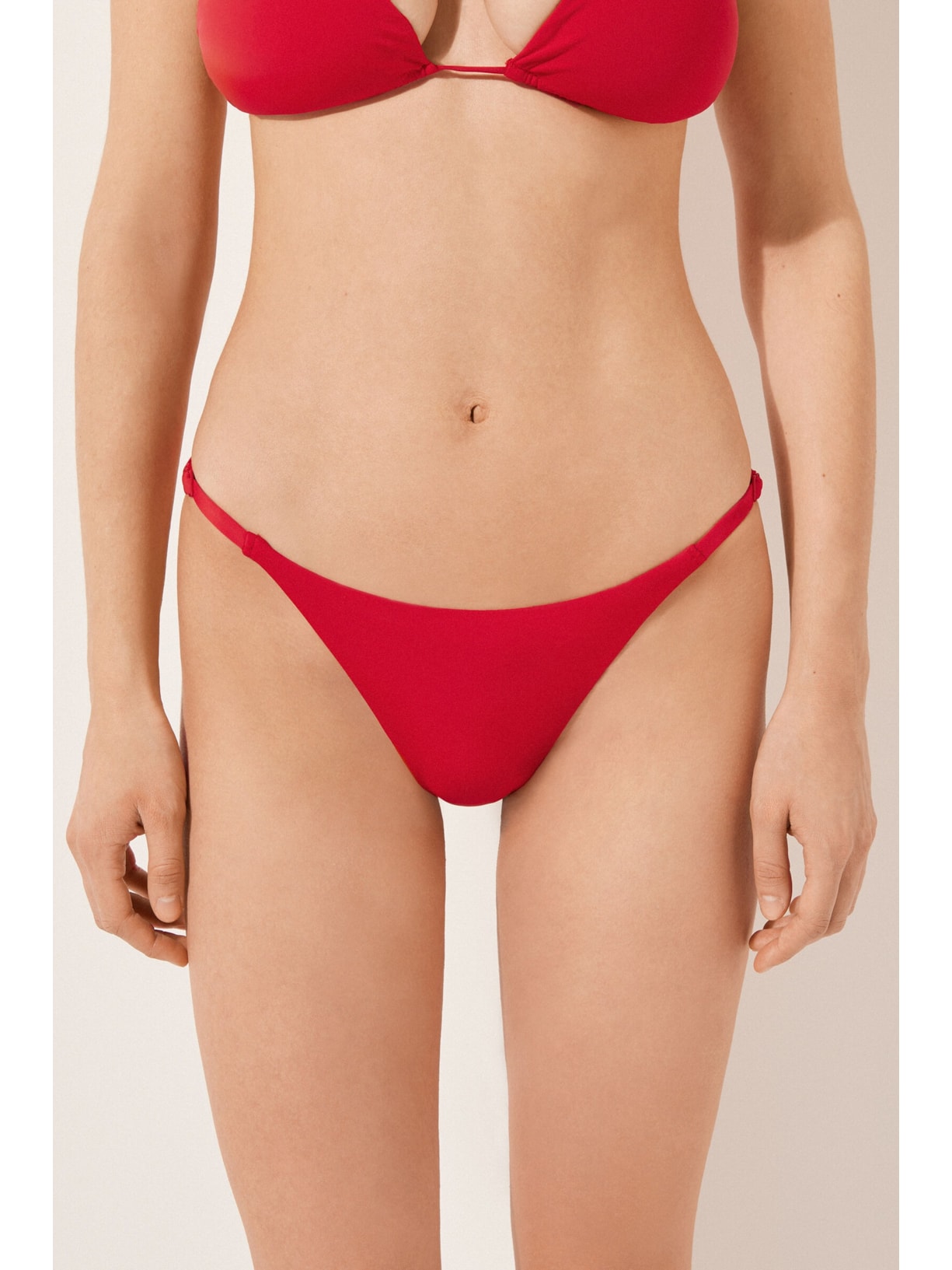 Calcinha De Biquíni Brasileira Indonésia Vermelho Calzedonia