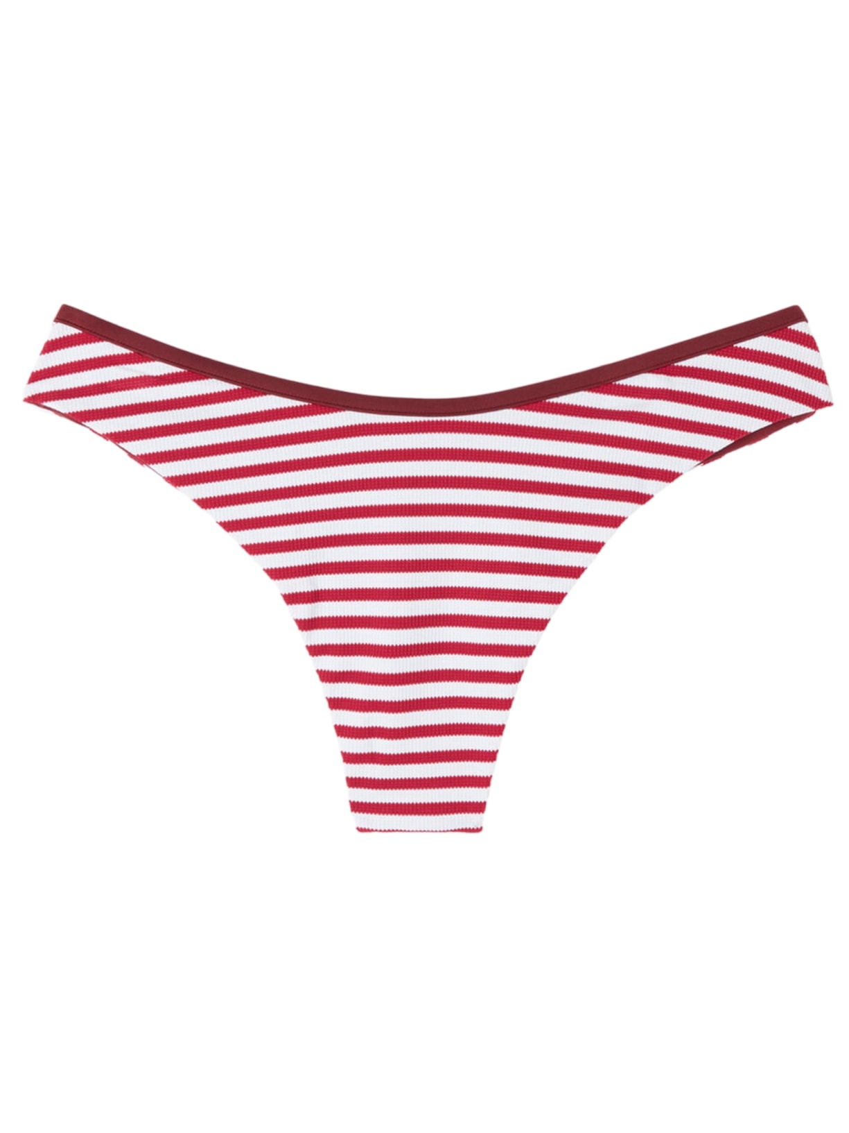 Calcinha De Biquíni Brasileira Nautical Stripes - Riscas