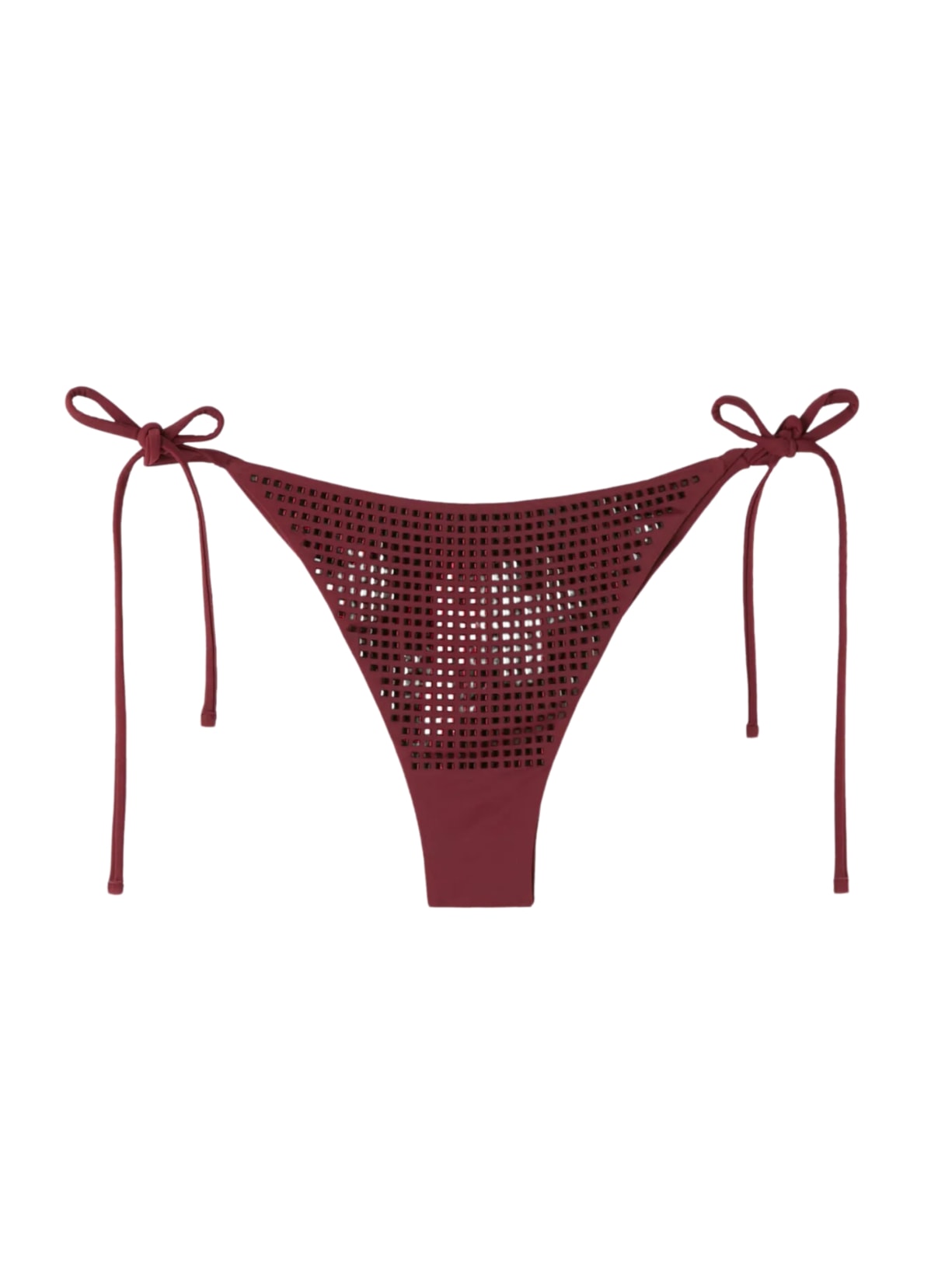 Calcinha De Biquíni Brasileira Precious Beauty - Bordô