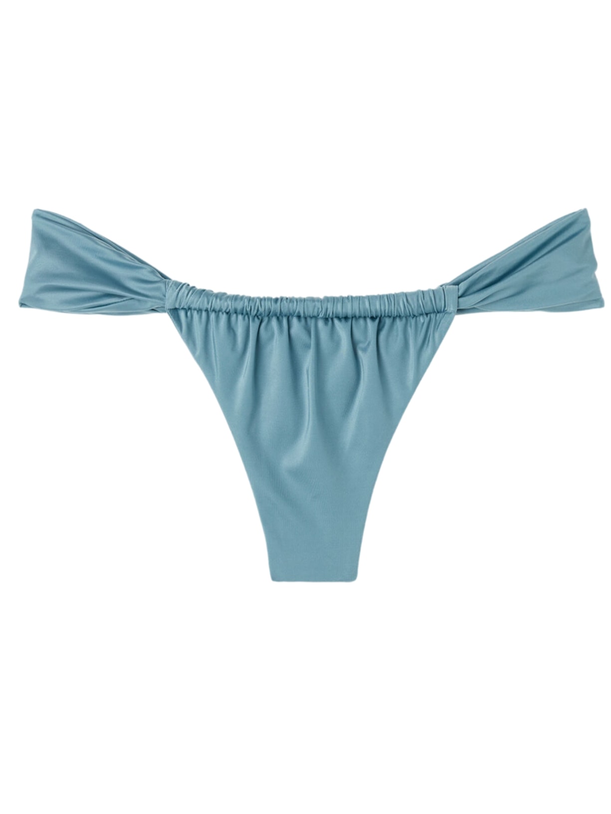 Calcinha De Biquíni Brasileira Shiny Satin - Azul