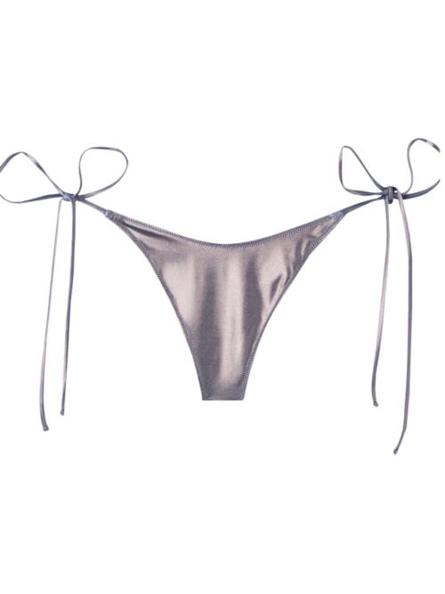 Calcinha De Biquíni Brasileiro Com Laços Daytona - Roxo