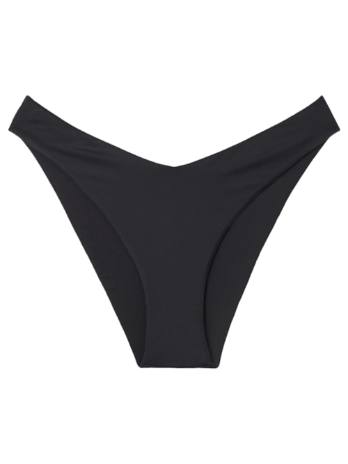 Calcinha De Biquíni Cavada Indonesia Eco - Preto