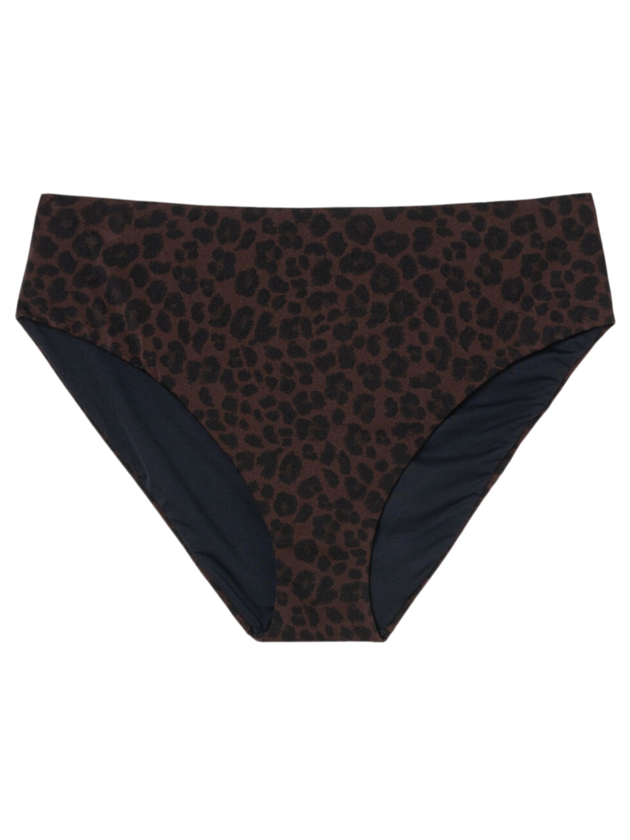 Calcinha De Biquíni Cintura Alta Caimanera - Marrom