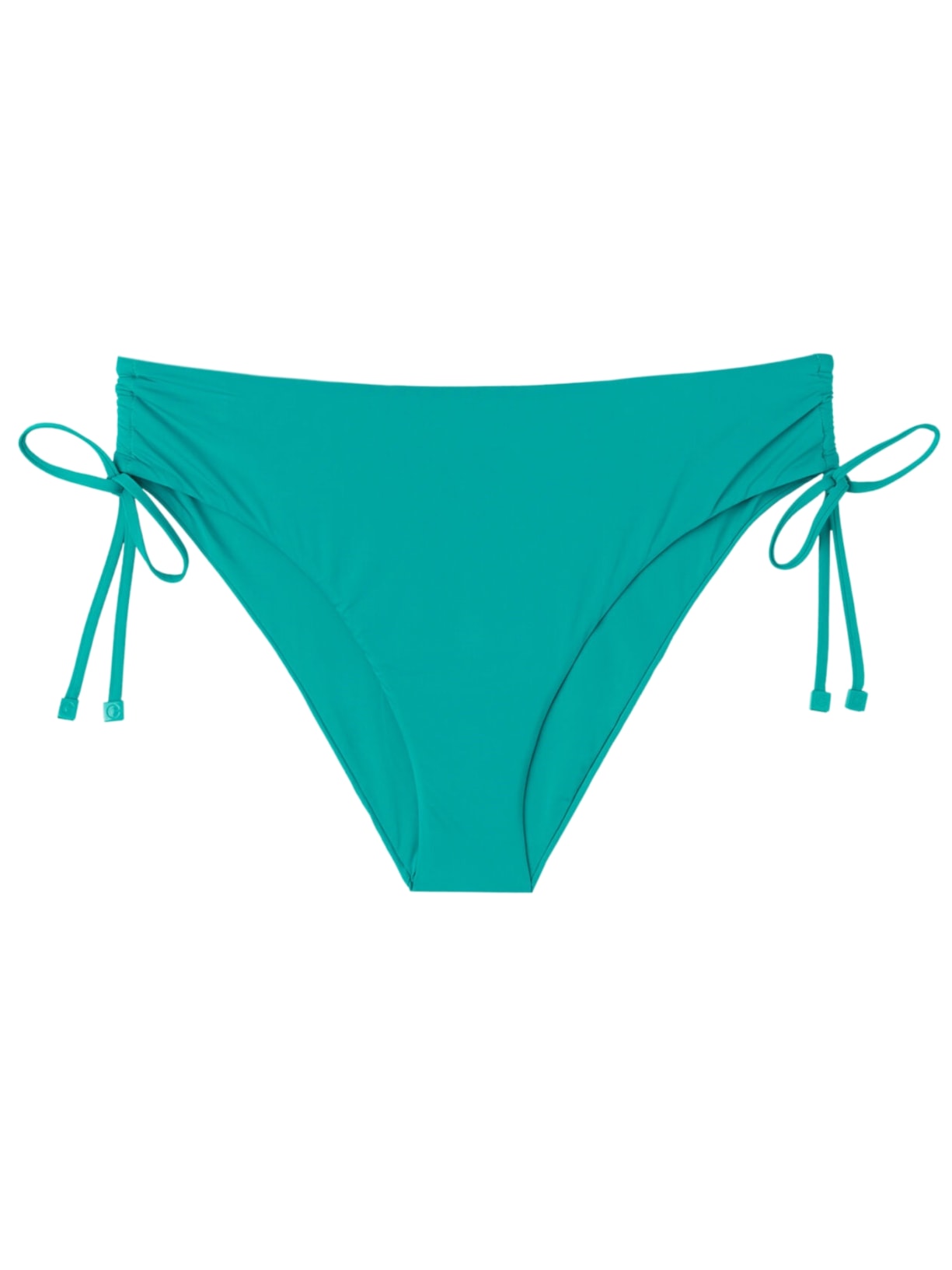 Calcinha De Biquíni Cintura Alta Com Amarração Indonésia - Verde