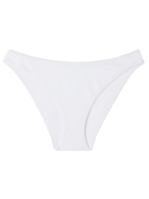 Calcinha De Biquíni Classic Piquet - Branco