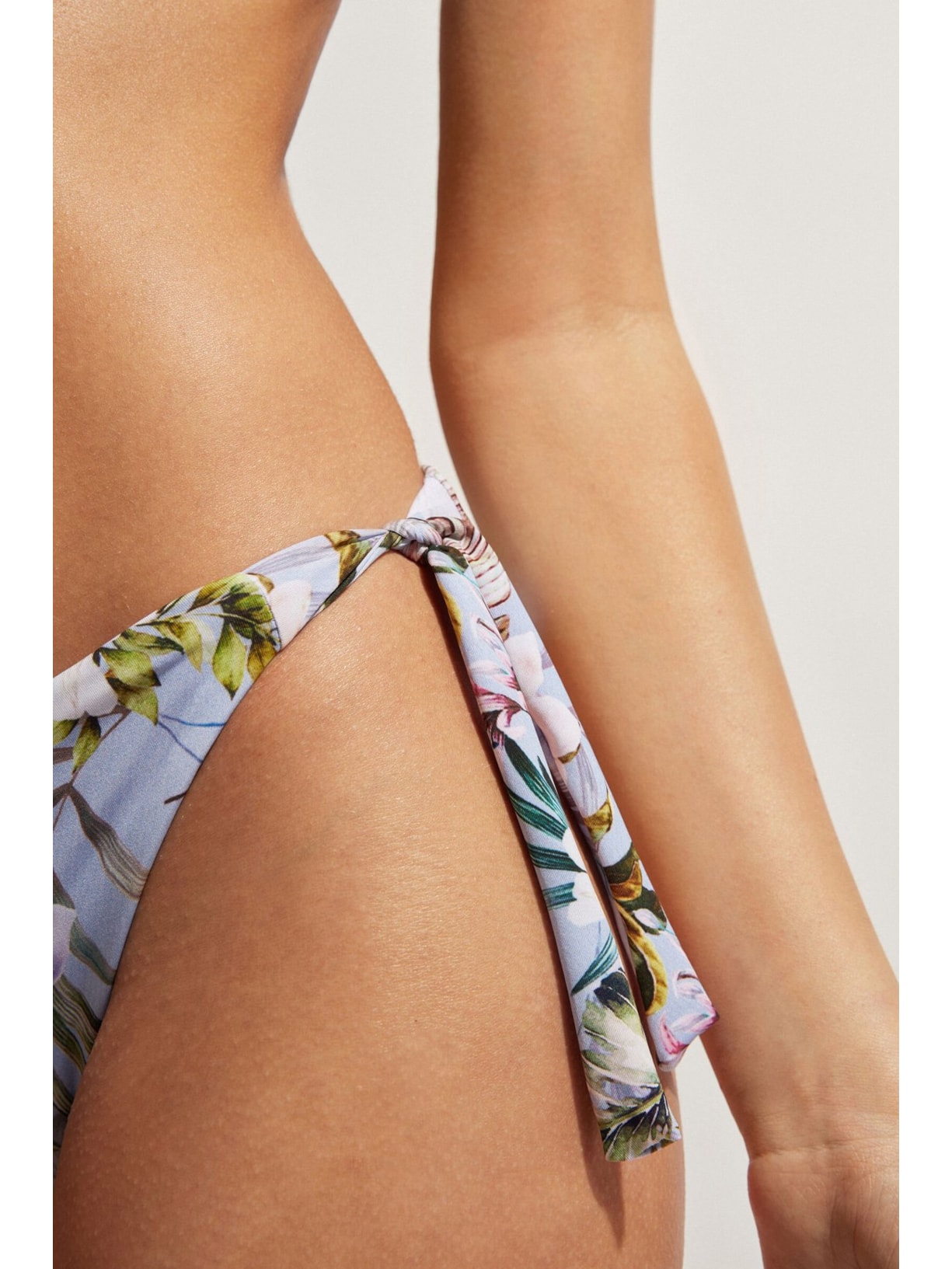 Calcinha De Biquíni Com Laços Atene Azul Calzedonia