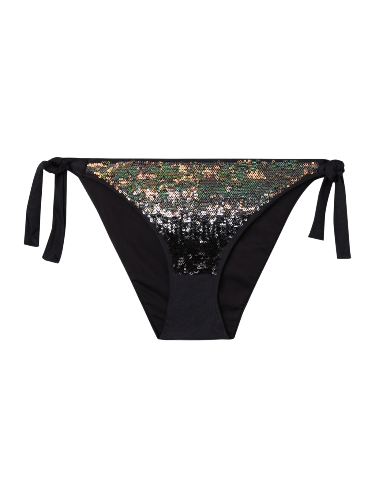 Calcinha De Biquíni Com Laços Las Vegas - Preto