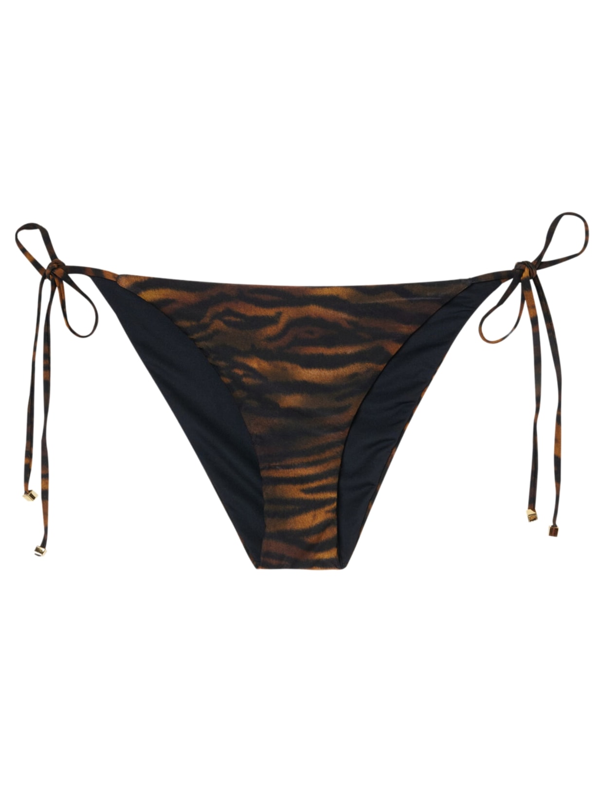 Calcinha De Biquíni Com Laços Mombasa - Marrom