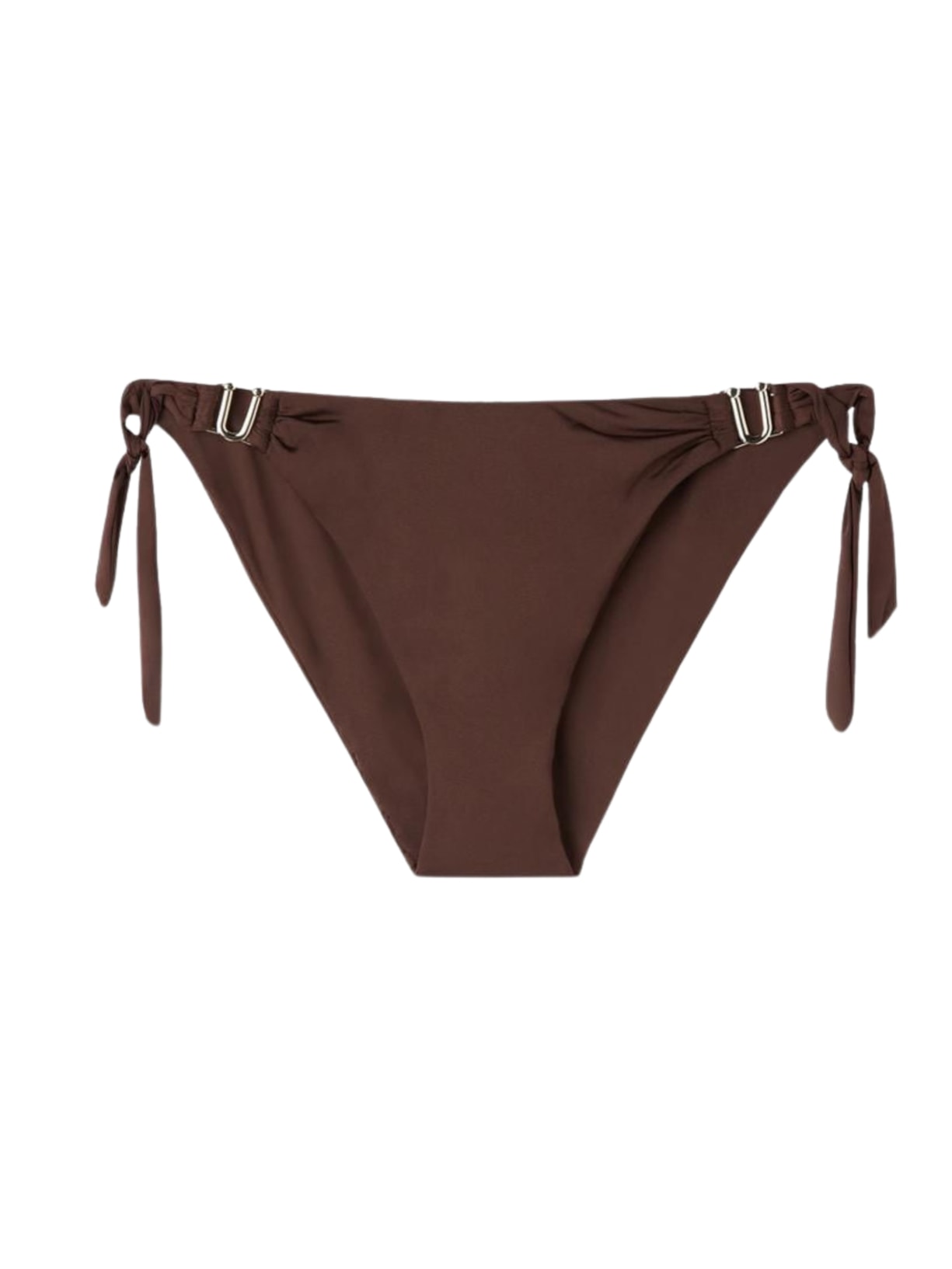 Calcinha De Biquíni Com Laços Timeless Diva - Marrom