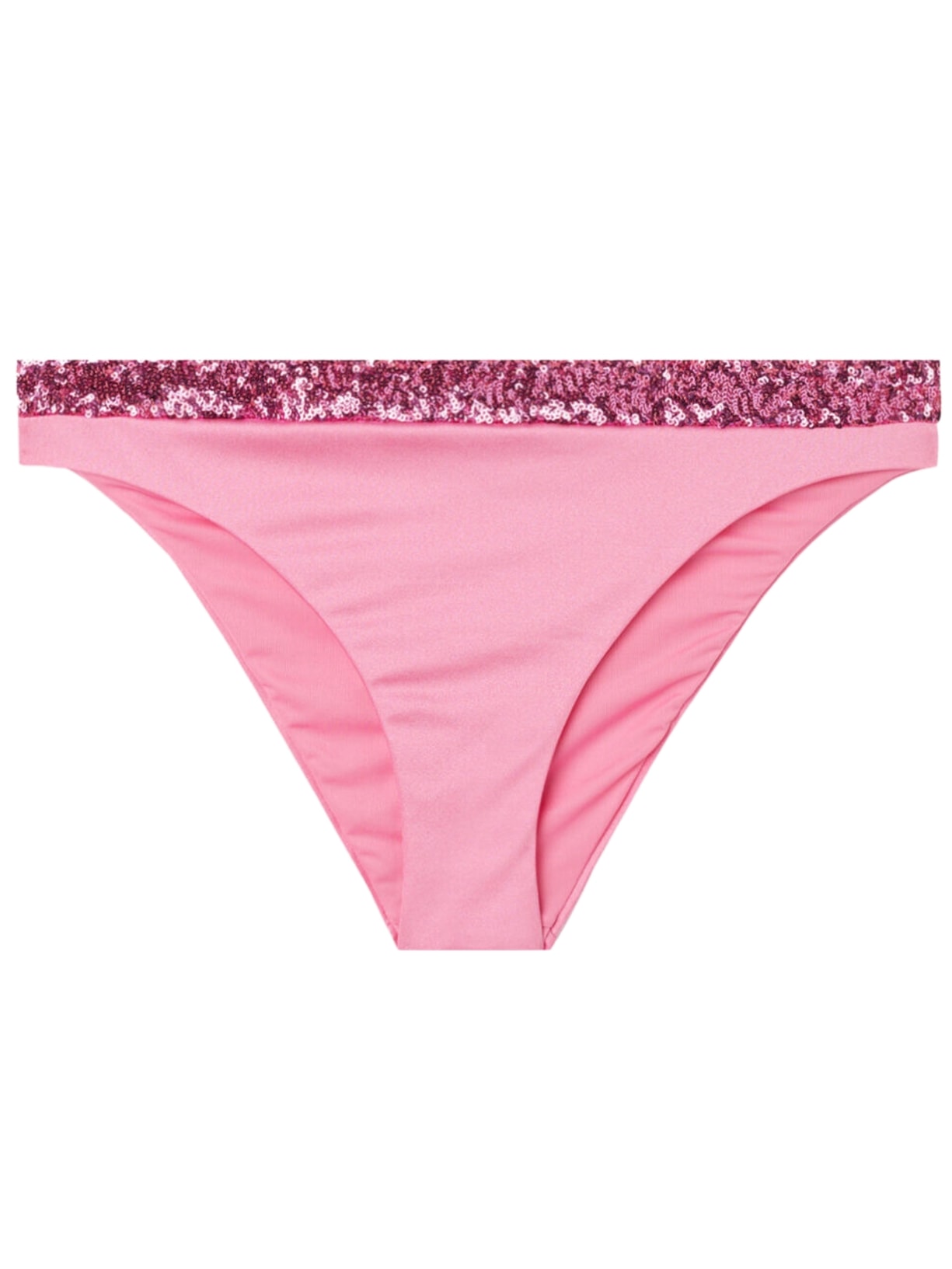 Calcinha De Biquíni Com Paetês Cannes - Rosa