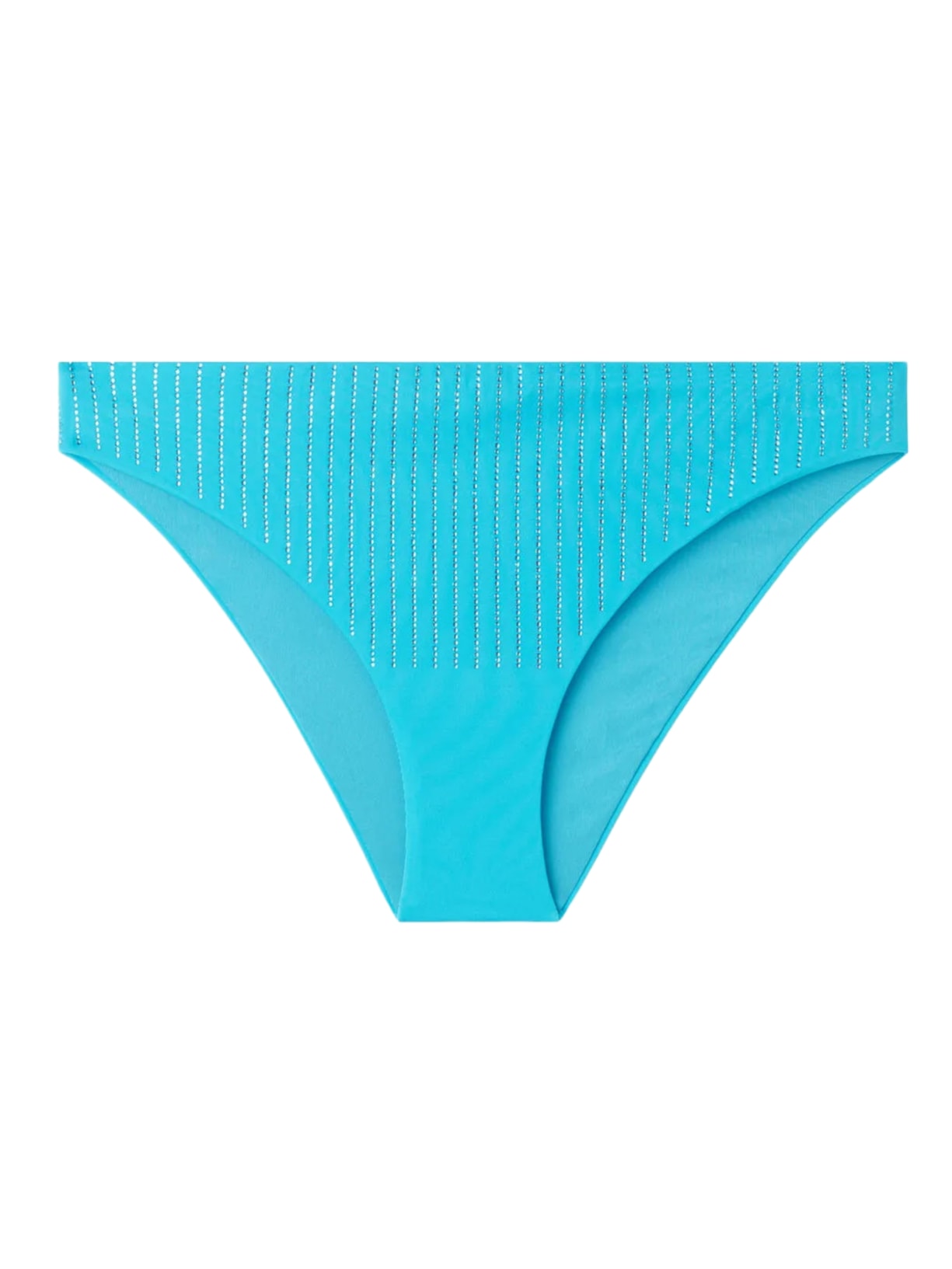 Calcinha De Biquíni Com Strass Shanghai - Azul