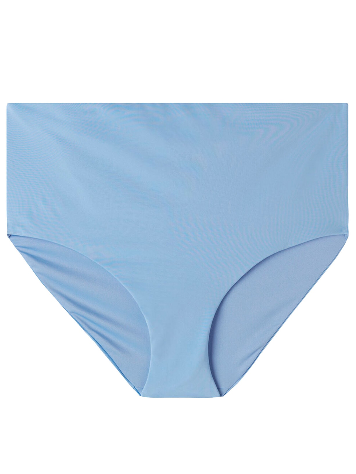 Calcinha De Biquíni De Cintura Alta Modeladora Indonesia Eco Azul Calzedonia