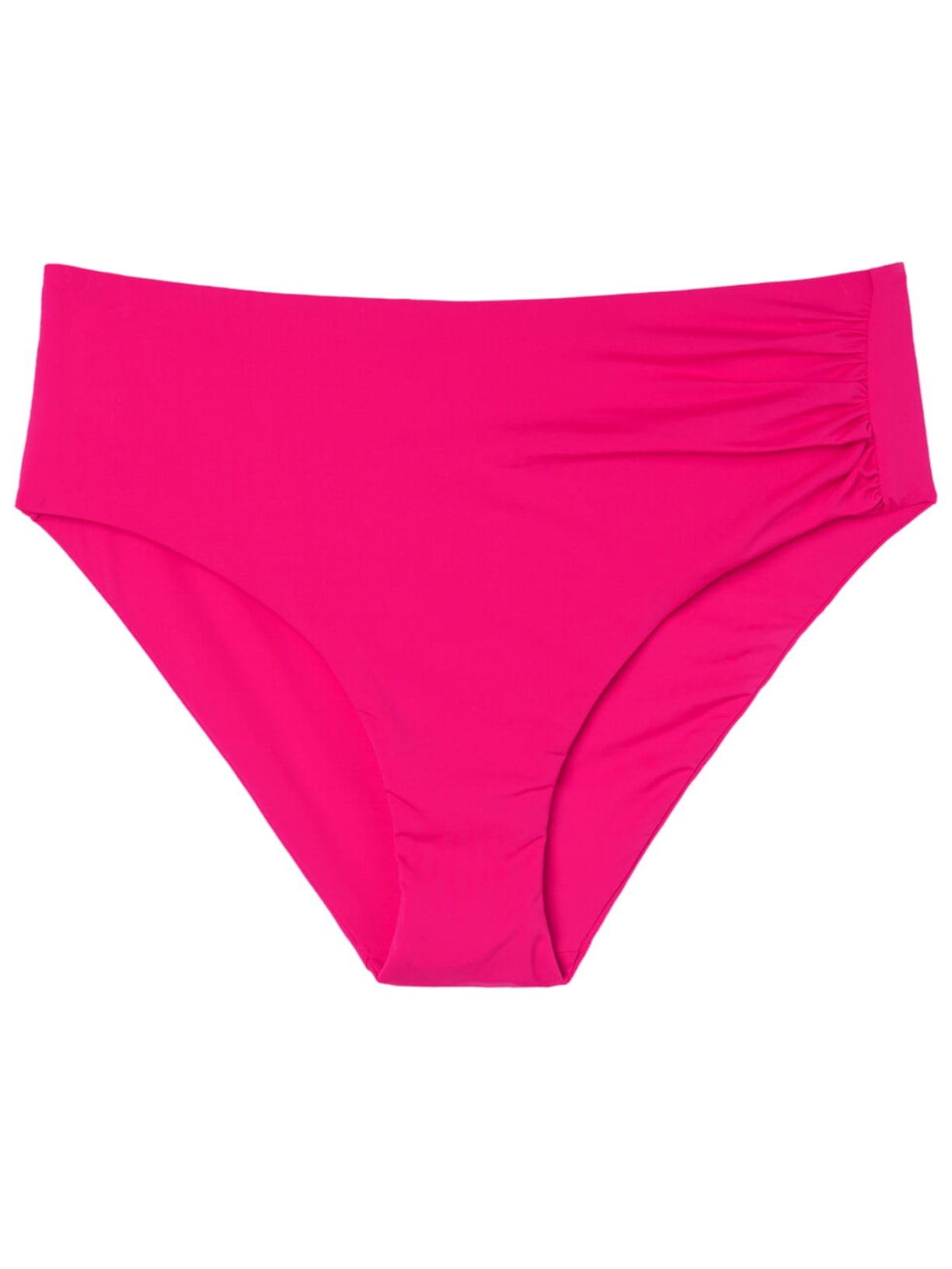 Calcinha De Biquíni De Cintura Alta Modeladora Indonésia - Rosa