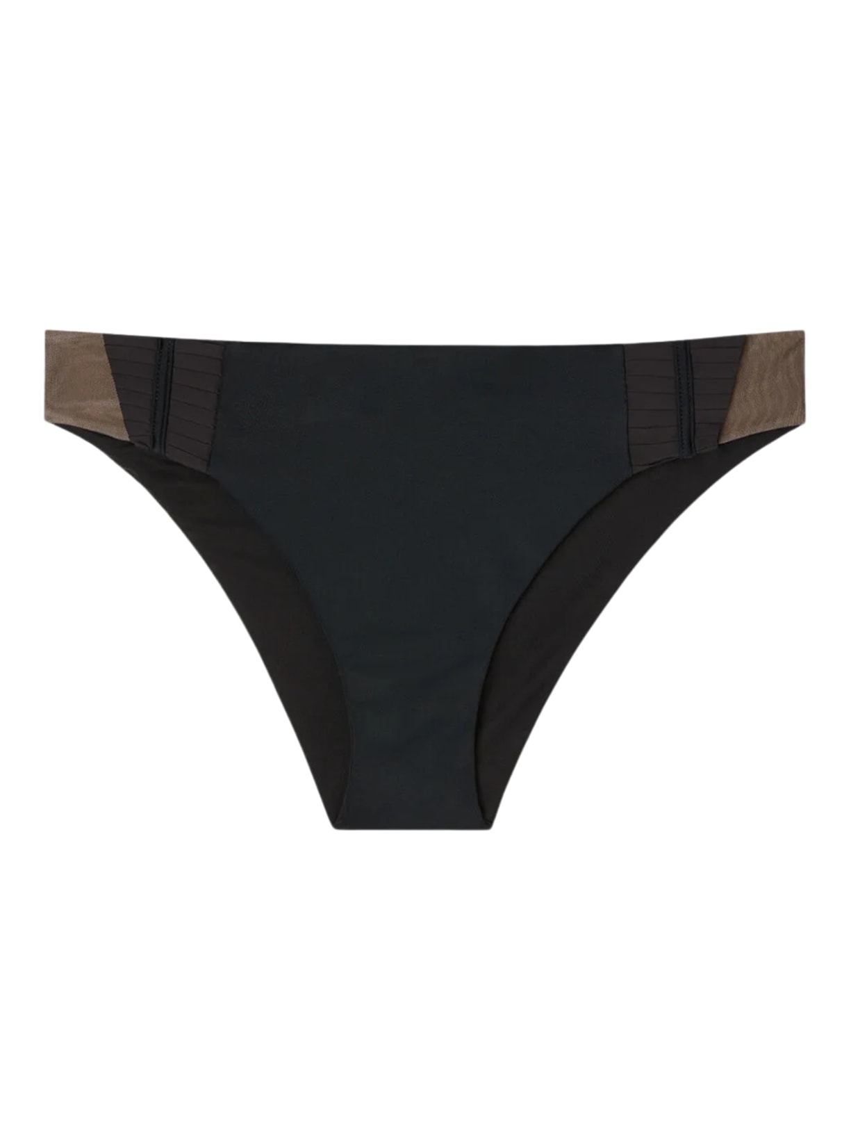 Calcinha De Biquíni Em Tule Tokyo - Preto