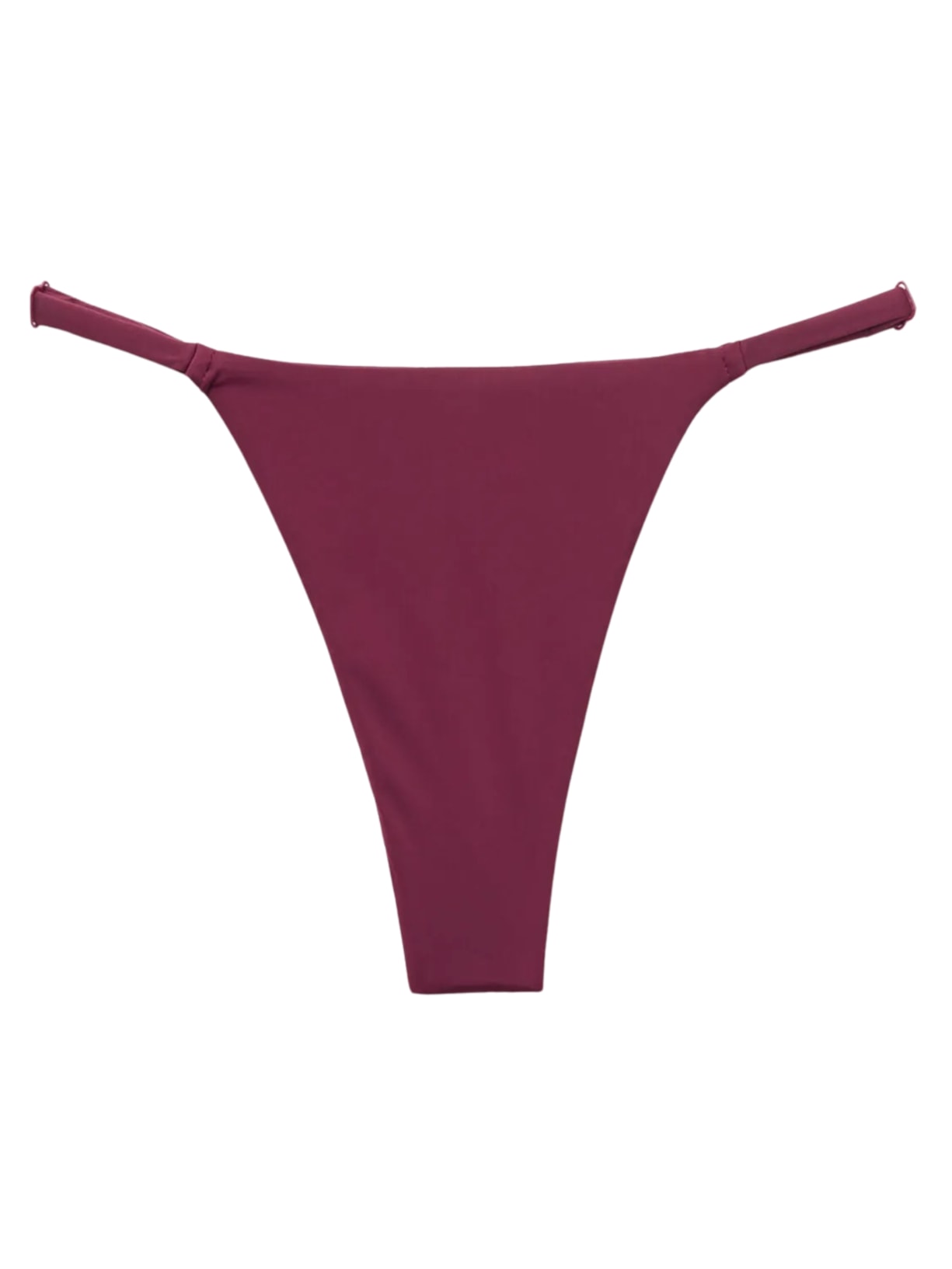 Calcinha De Biquíni Fio Dental Indonésia Bordô Calzedonia