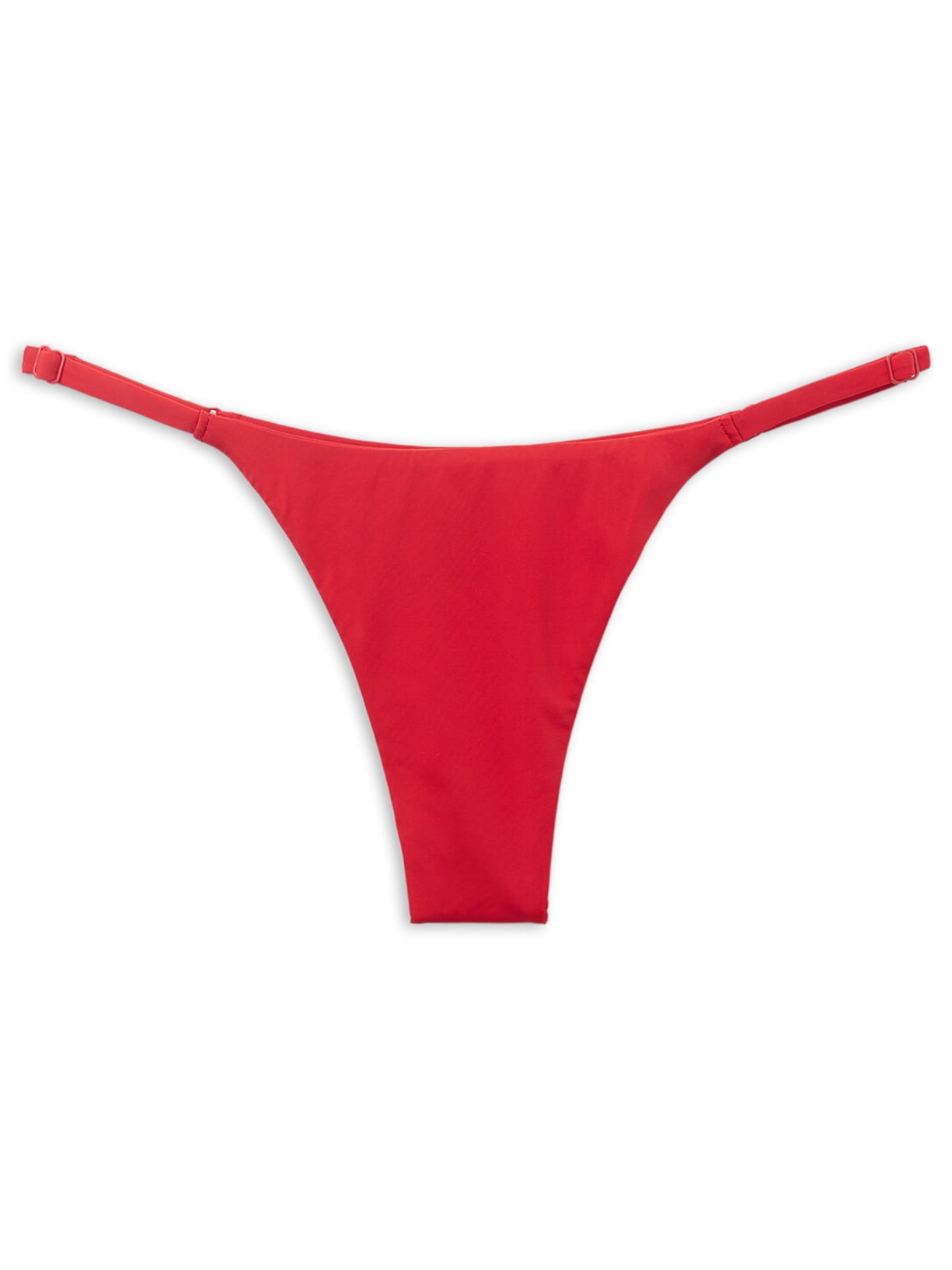 Calcinha De Biquíni Fio Dental Indonésia - Vermelho