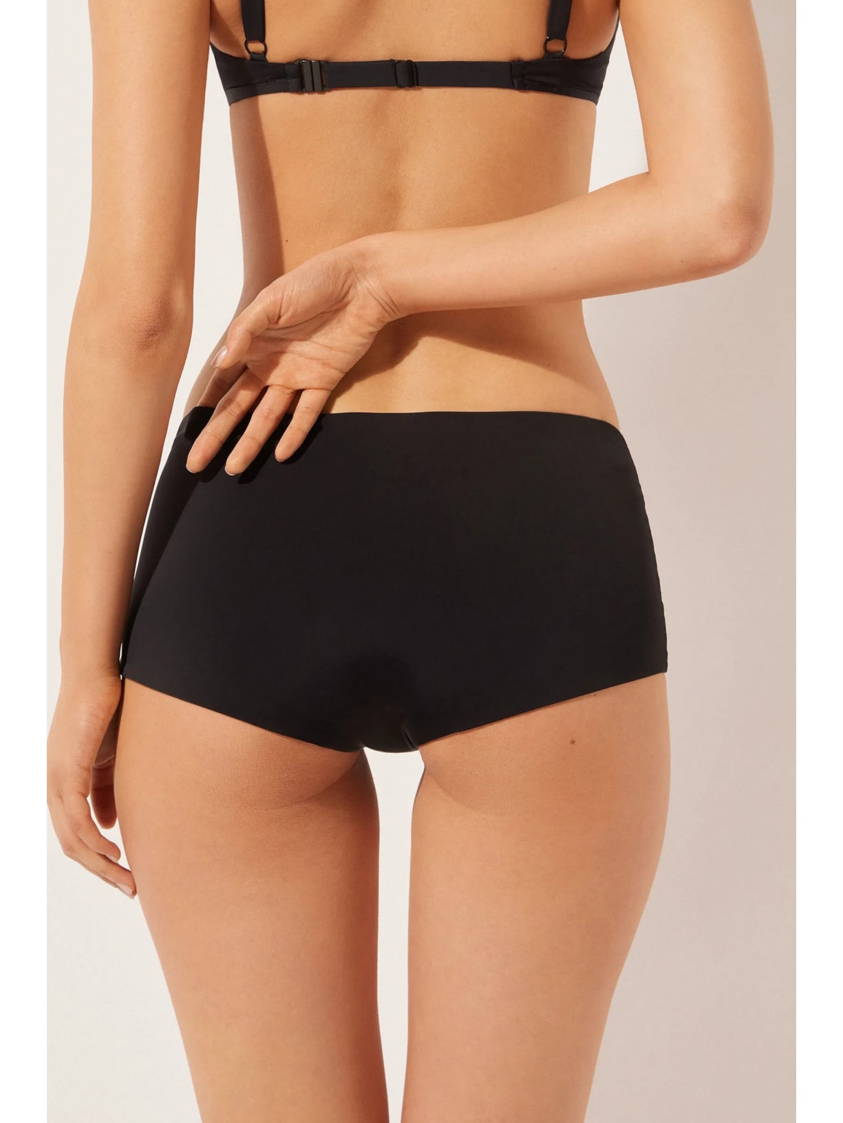 Calcinha De Biquíni Indonésia Preto Calzedonia