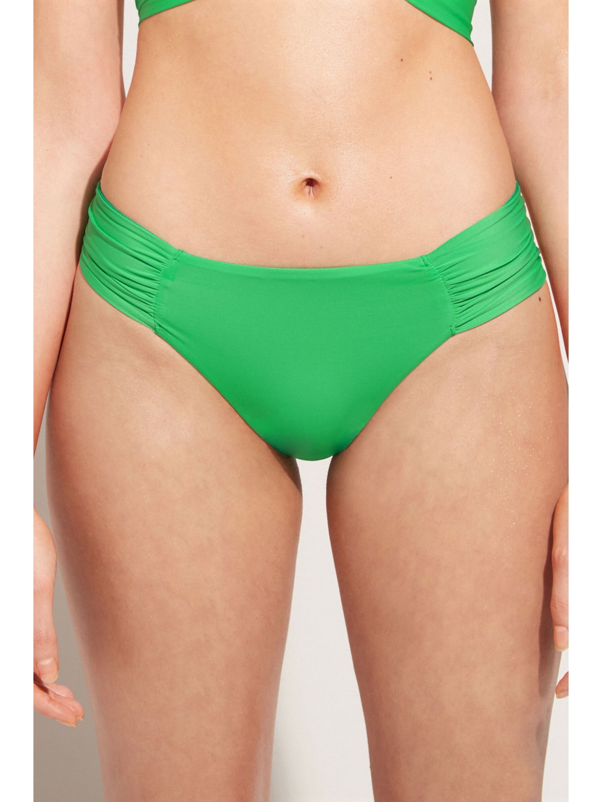 Calcinha De Biquíni Indonesia Verde Calzedonia