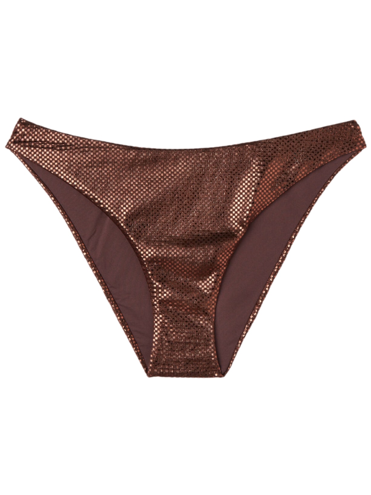 Calcinha De Biquíni Light Reflections - Marrom