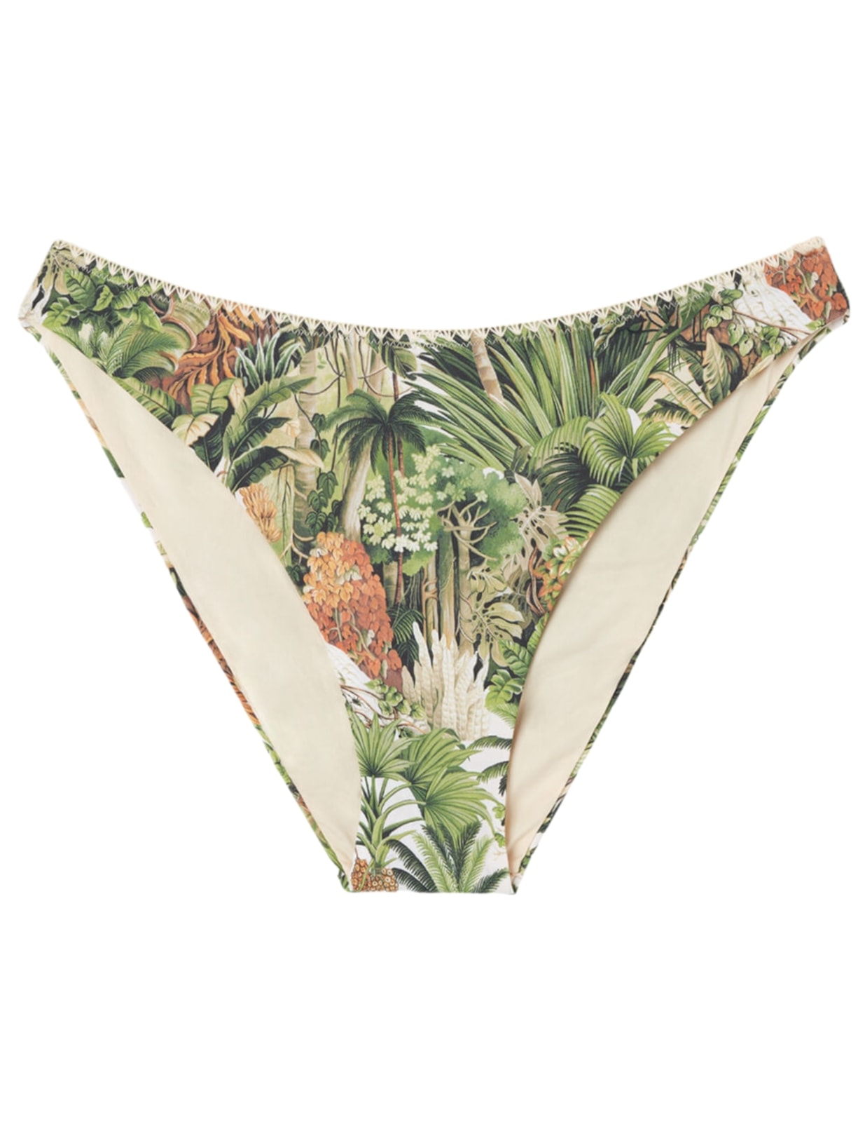 Calcinha De Biquíni Savage Tropics - Verde