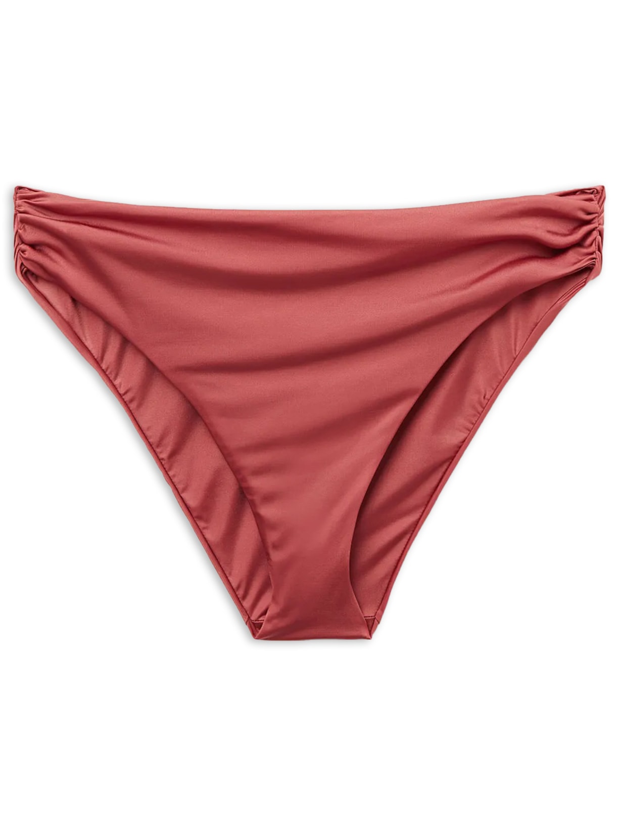 Calcinha De Biquíni Shiny Satin Laranja Calzedonia