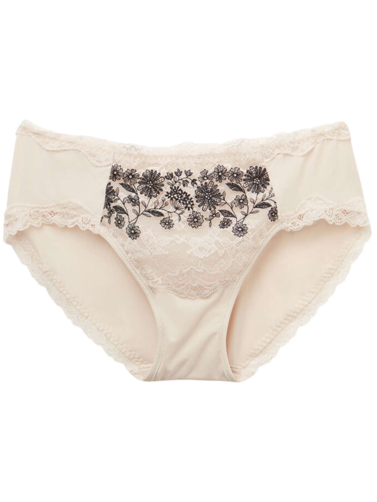 Calcinha De Cintura Alta Litte Romance - Off-White