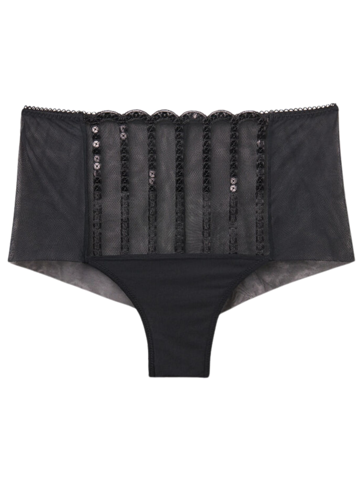 Calcinha De Cintura Alta See The Magic - Preto