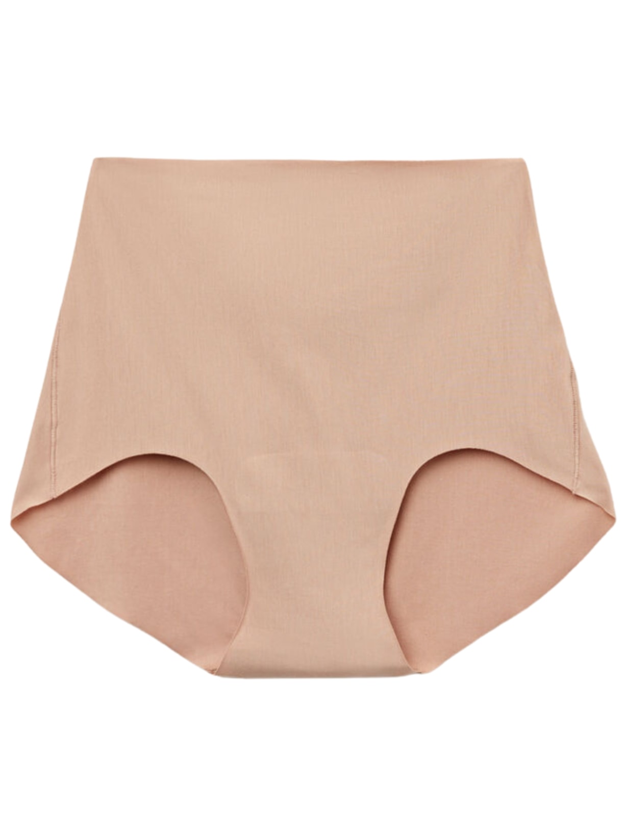 Calcinha De Cintura Alta Superior Comfort - Bege