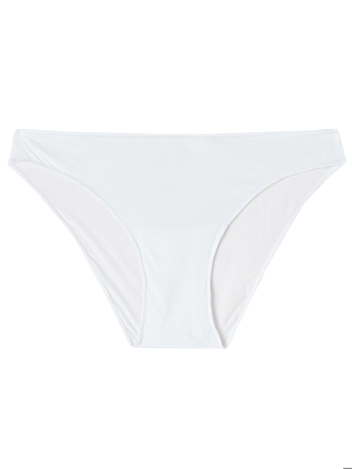 Calcinha De Cintura Baixa Em Microfibra Ultralight - Branco