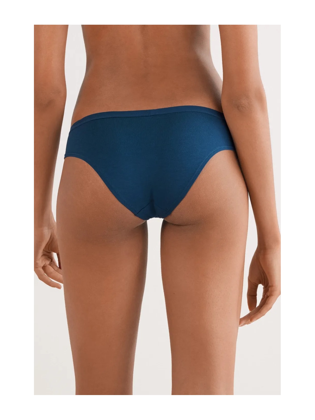 Calcinha Em Algodão Azul Intimissimi