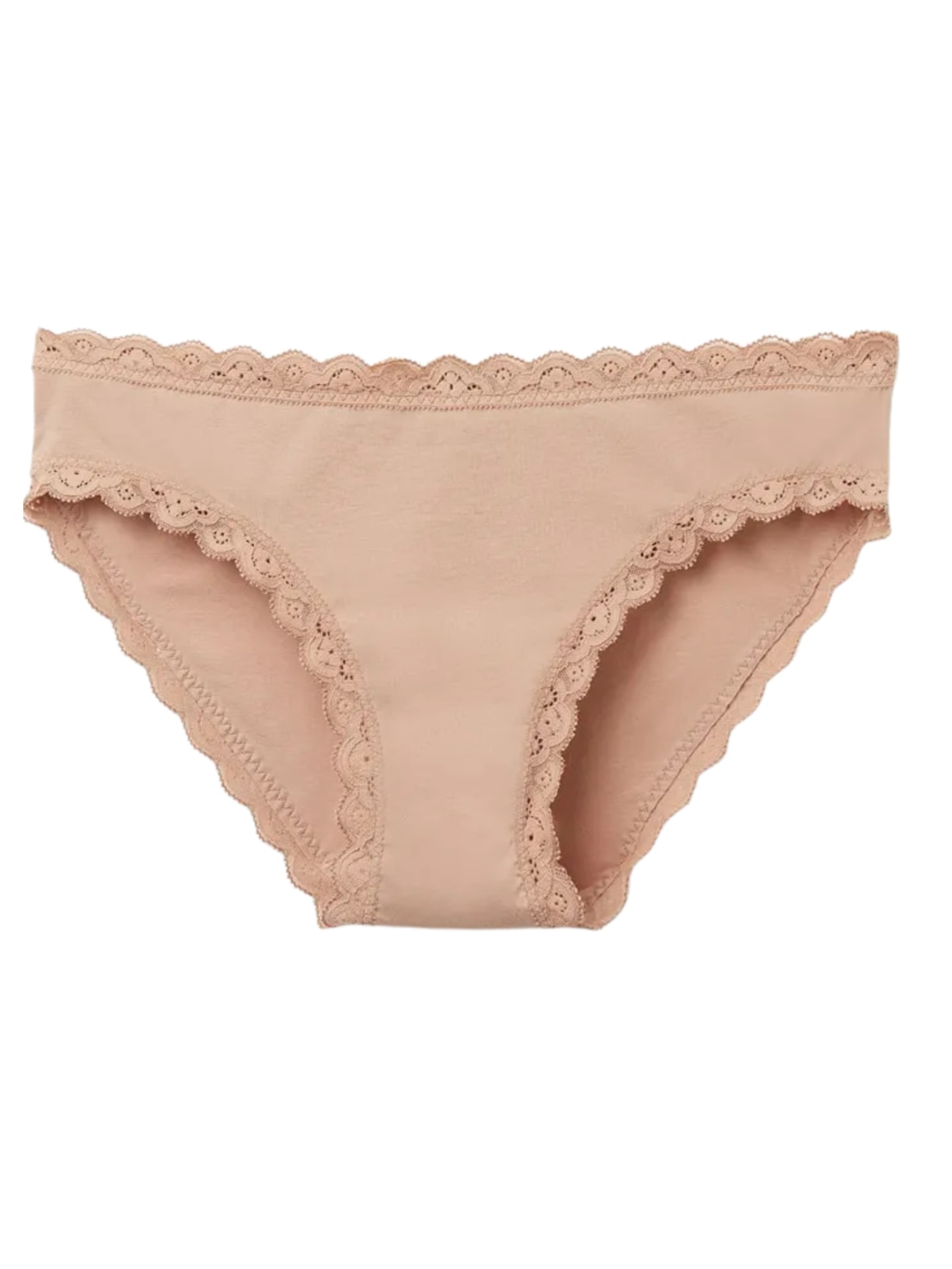 Calcinha Em Algodão e Renda Off-White Intimissimi